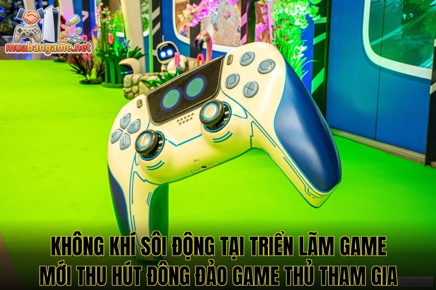 Không khí sôi động tại triển lãm game mới thu hút đông đảo game thủ tham gia