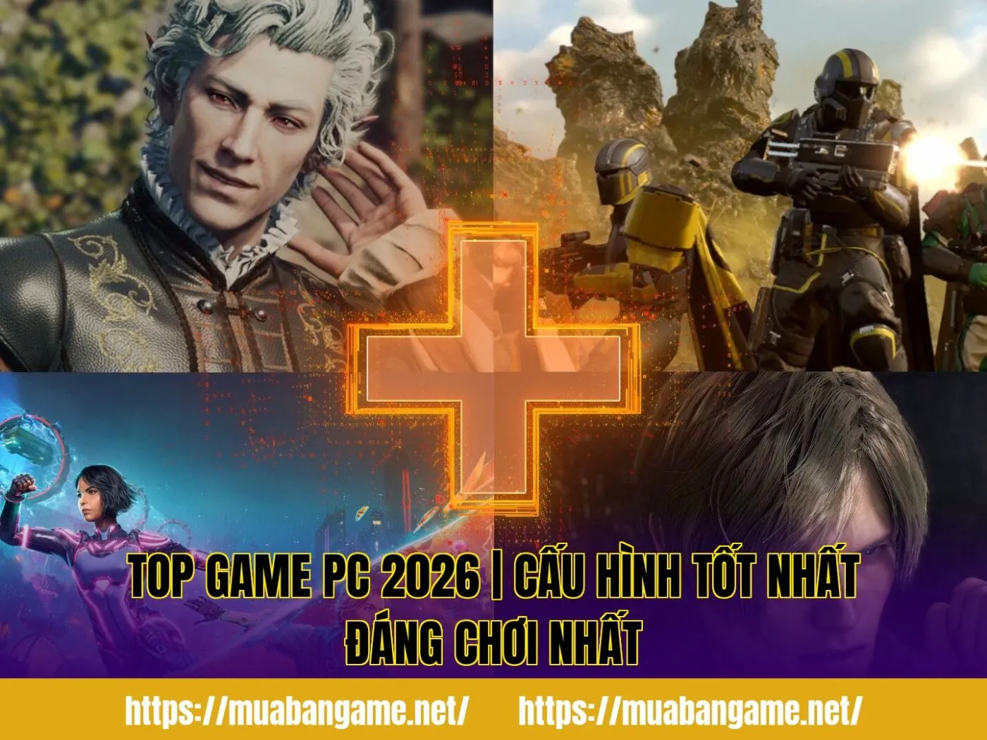 TOP GAME PC 2026 | CẤU HÌNH TỐT NHẤT ĐÁNG CHƠI NHẤT