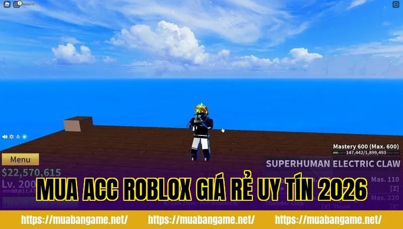 Mua Acc Roblox Giá Rẻ Uy Tín 2026