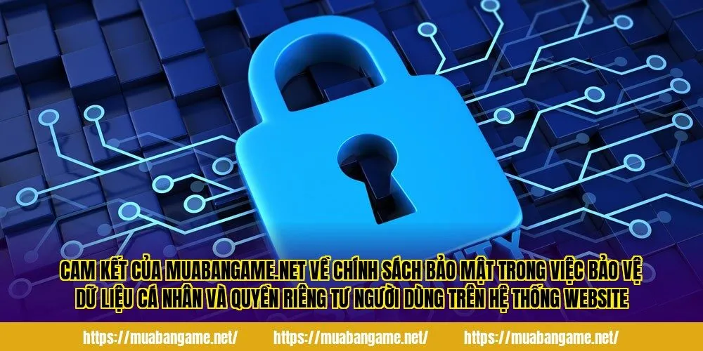 Cam kết của muabangame.net về chính sách bảo mật trong việc bảo vệ dữ liệu cá nhân và quyền riêng tư người dùng trên hệ thống website