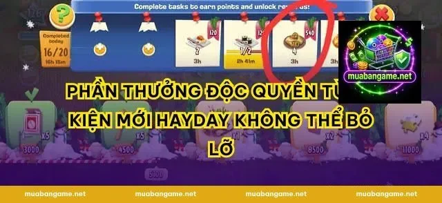 Phần thưởng độc quyền từ sự kiện mới Hayday không thể bỏ lỡ